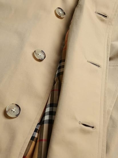 BURBERRY ステンカラーコート チェック ロング丈 ベージュ　英国製 イングランド製 80s～90s Burberry Bal Collar Coat ベージュ 42